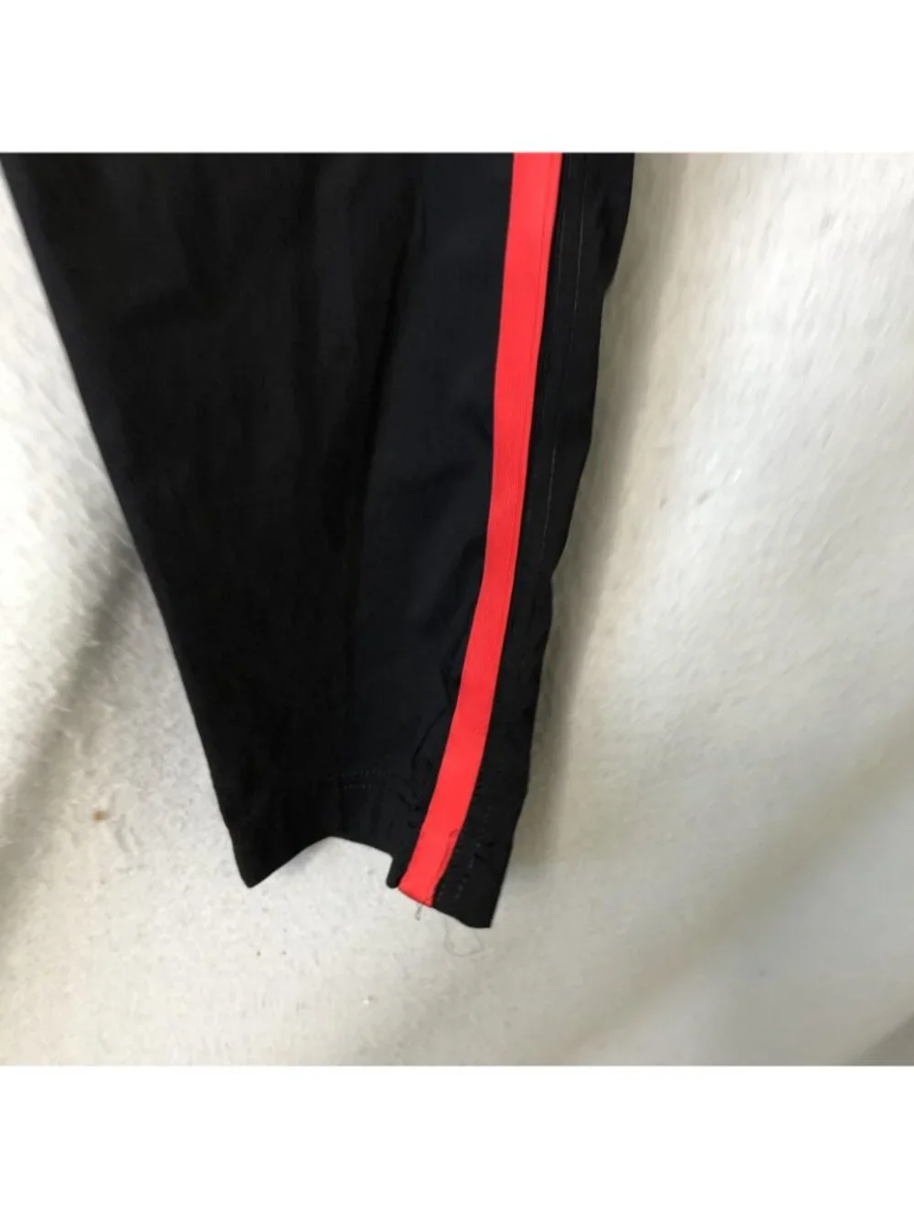 Anatomie Pants Womens M Black Microfiber Slim Side Stripe Zip Travel Stretch